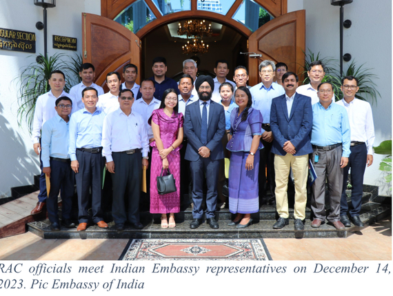 Twenty officials of the Royal Academy of Cambodia Visit India for Training in Public Policy and Good Governance

Dr. Seun Sam