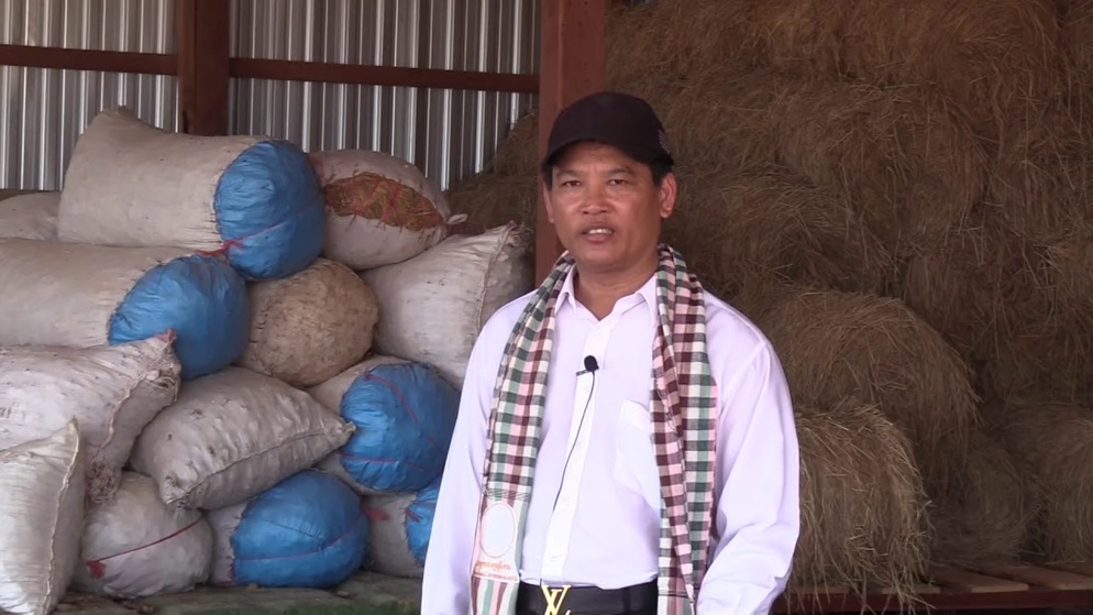 បទយកការណ៍  ស្ដីពី «ការរៀបចំរោងស្ដុកចំណីគោទឹកដោះ» ដោយ៖ ឯកឧត្ដមបណ្ឌិតសភាចារ្យ សុខ ទូច ប្រធានរាជបណ្ឌិត្យសភាកម្ពុជា 